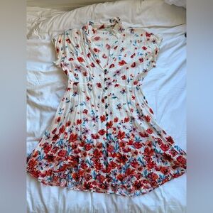 Urban Outfitters Kimchi Blue Floral Print Dress